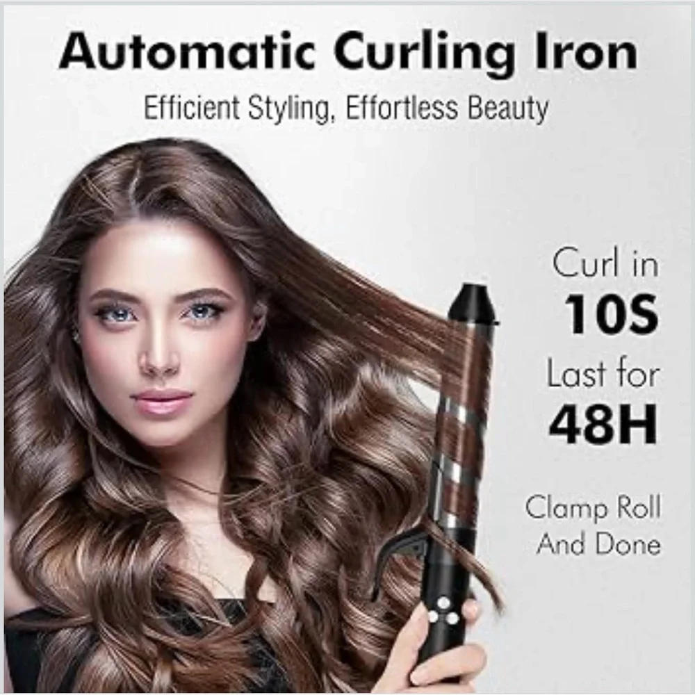 Automatic Curling Iron for Women - Black